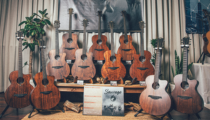 Lag Guitarsの新提案SAUVAGEシリーズが拡充！