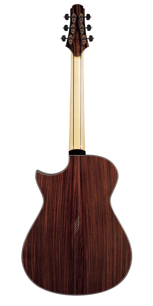 VOYAGER GUITARS／VA Domed Top/Cylindrical Back（背面）