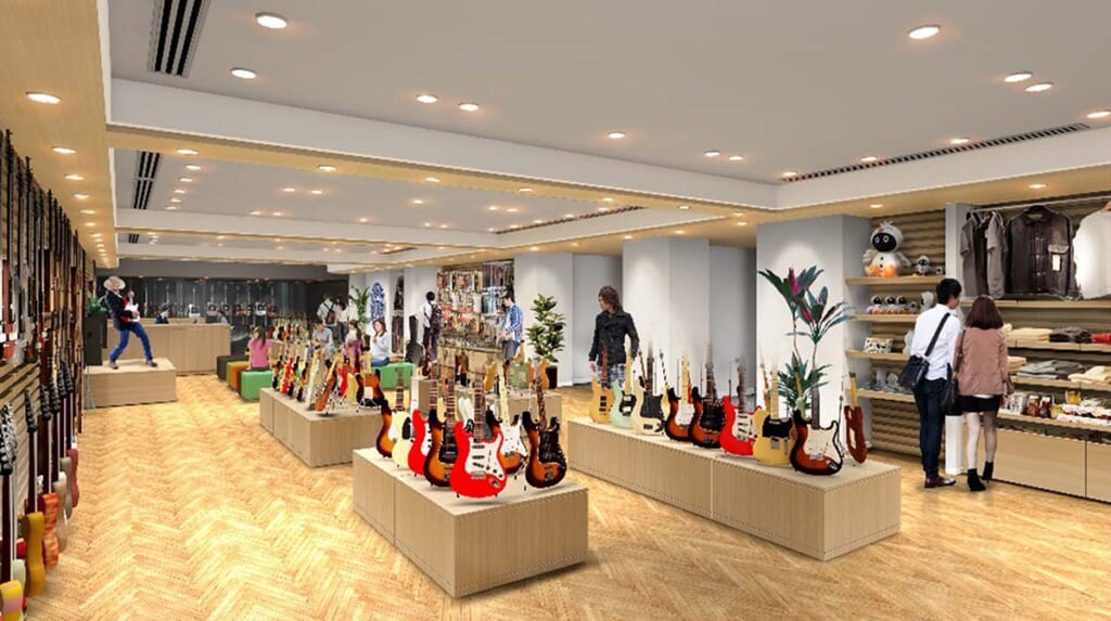 “Ginza Guitar Garden”イメージ画像