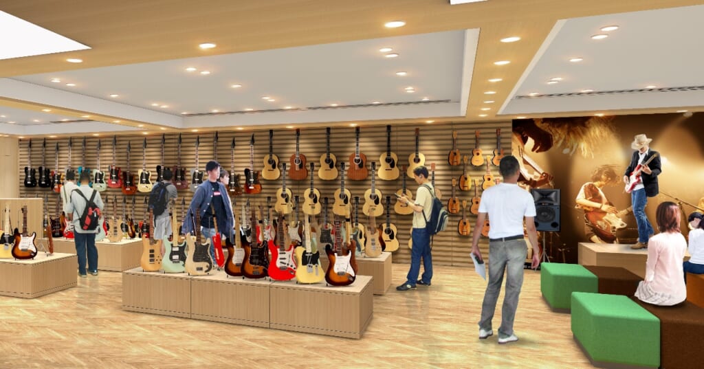 “Ginza Guitar Garden”イメージ画像