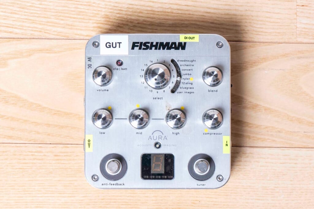 Fishman／Aura Spectrum DI Preamp