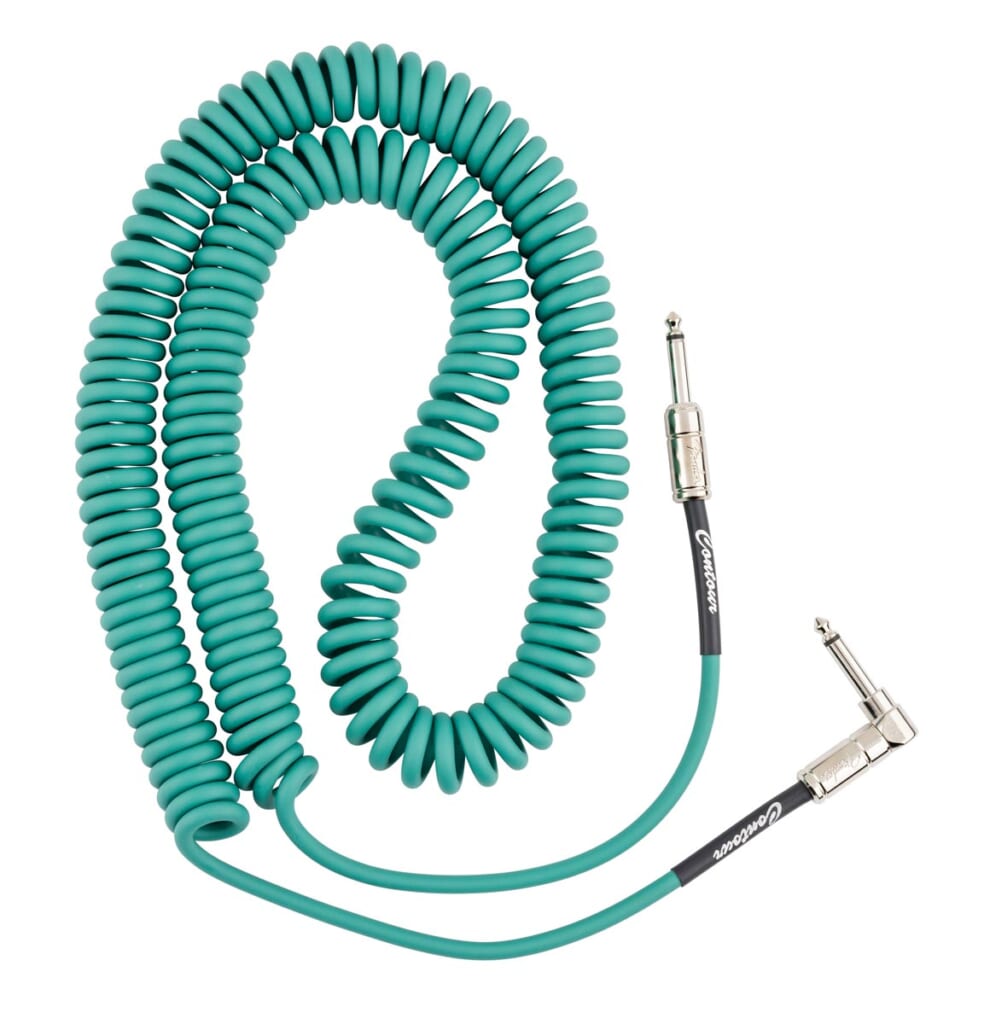 Contour™ Series Coil Instrument Cables／Sherwood Green