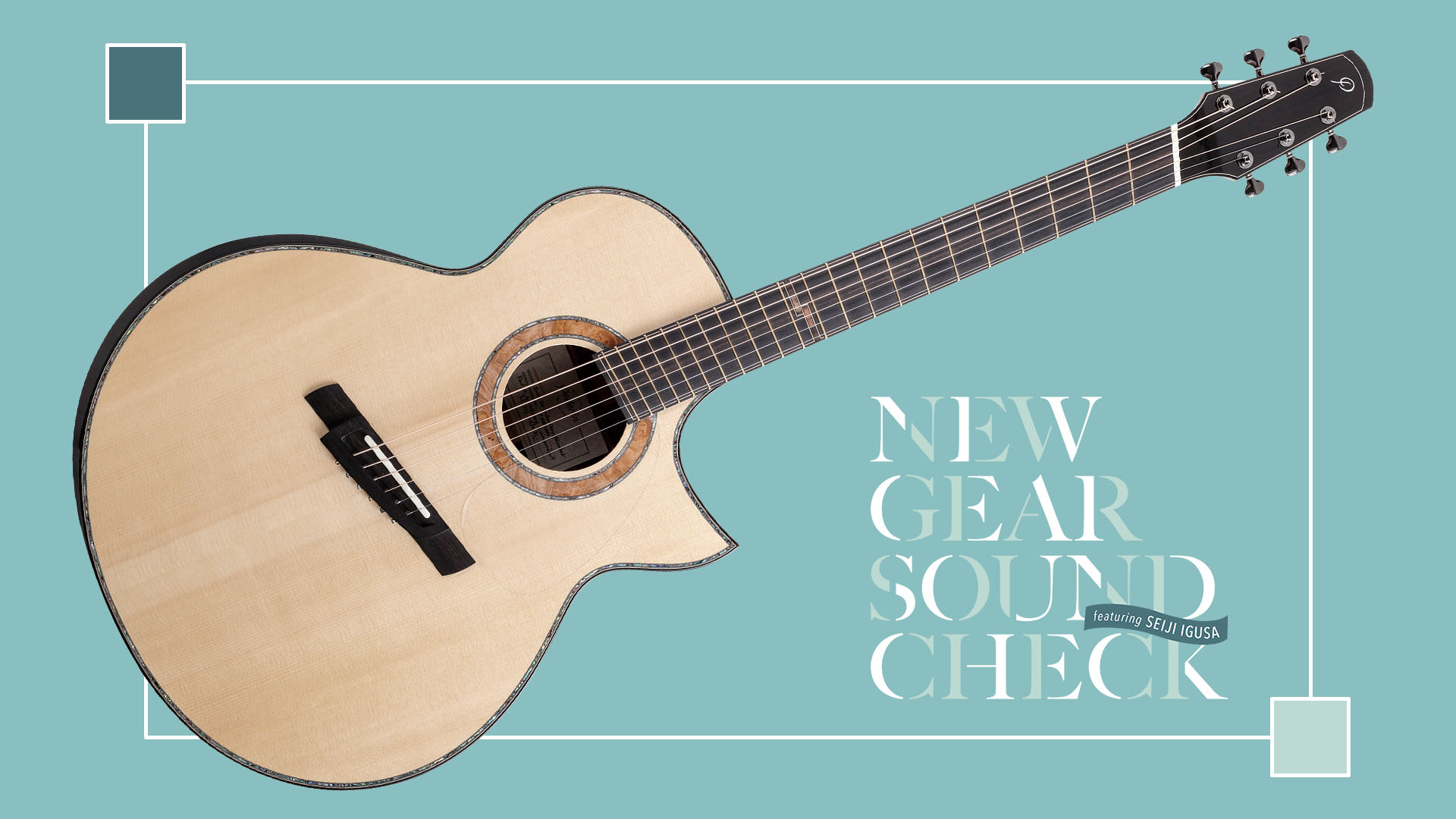 PELLERIN GUITARS／Jumbo Cutaway Multiscale Adirondack Spruce / Figured Crelicam Ebony｜NEW GEAR SOUND CHECK featuring Seiji Igusa - 2025 WINTER -