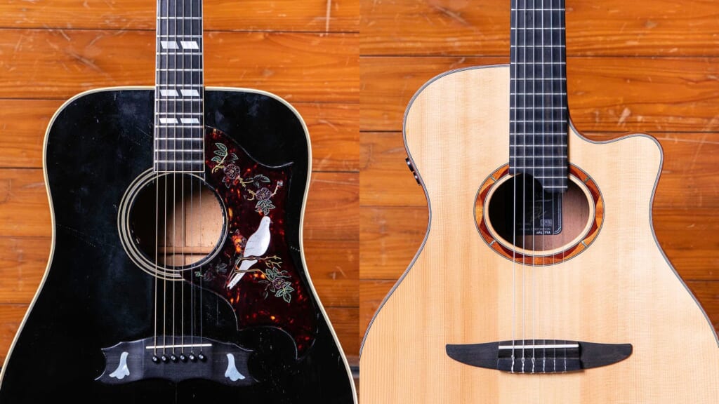 キマグレンのISEKI＆KUREIが使用したヤマハのエレガット＆ギブソンのビンテージ・アコギ｜ギタージャンボリー2025使用機材