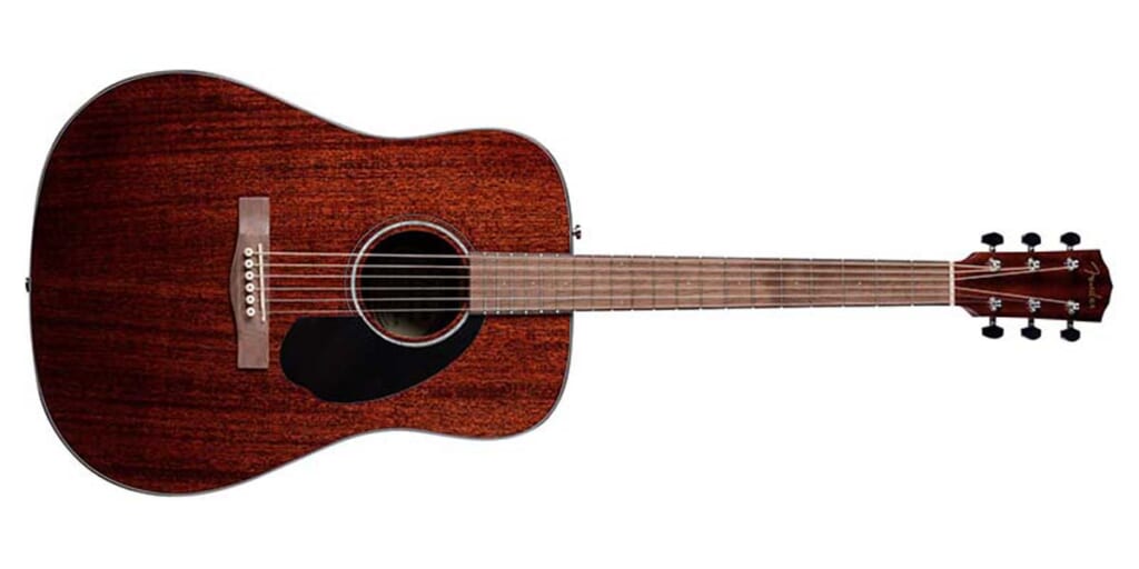 Fender／CD-60S Dreadnought, All-Mahogany