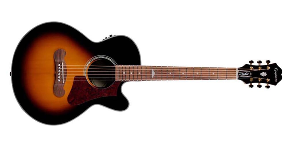 Epiphone／J-200 EC Studio Parlor Vintage Sunburst