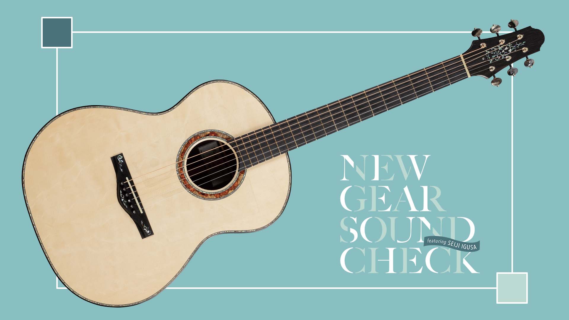 MUKAE GUITARS／RC Blue-G 25th Anniversary Custom｜NEW GEAR SOUND CHECK featuring Seiji Igusa - 2025 SPRING -