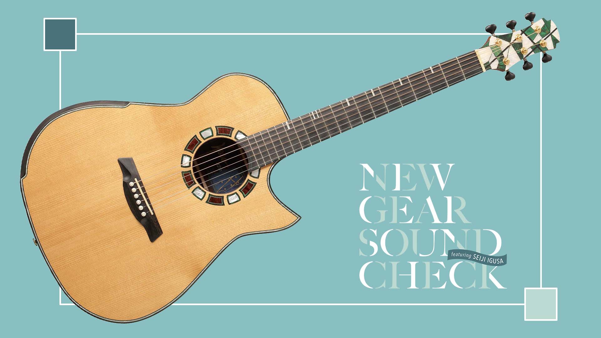 HOZEN GUITARS／Modified Dreadnought Falcate｜NEW GEAR SOUND CHECK featuring Seiji Igusa - 2025 SUMMER -