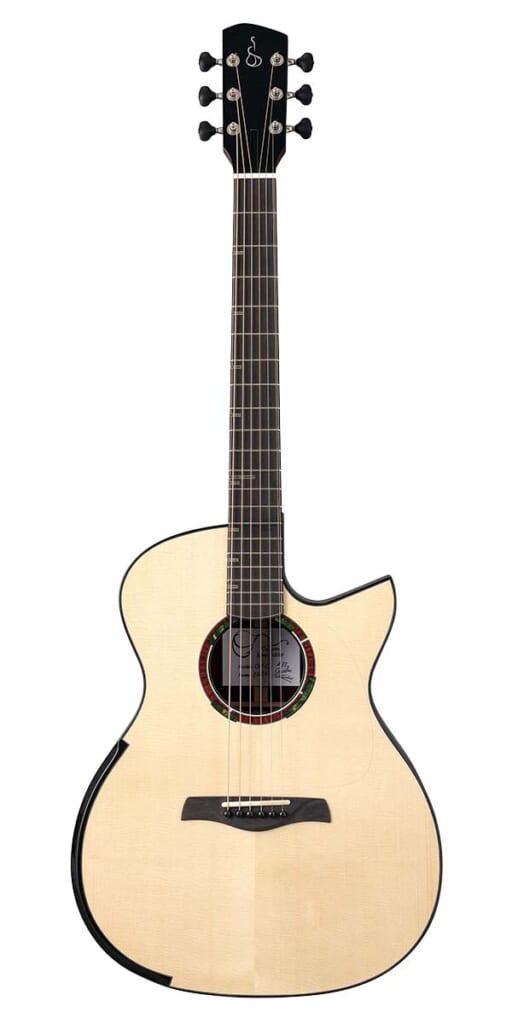 JULIEN SUBLET（Guitares Julien Sublet）／OM-Cutaway（Cocobolo）（前面）