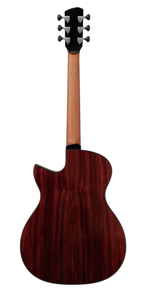JULIEN SUBLET（Guitares Julien Sublet）／OM-Cutaway（Cocobolo）（背面）