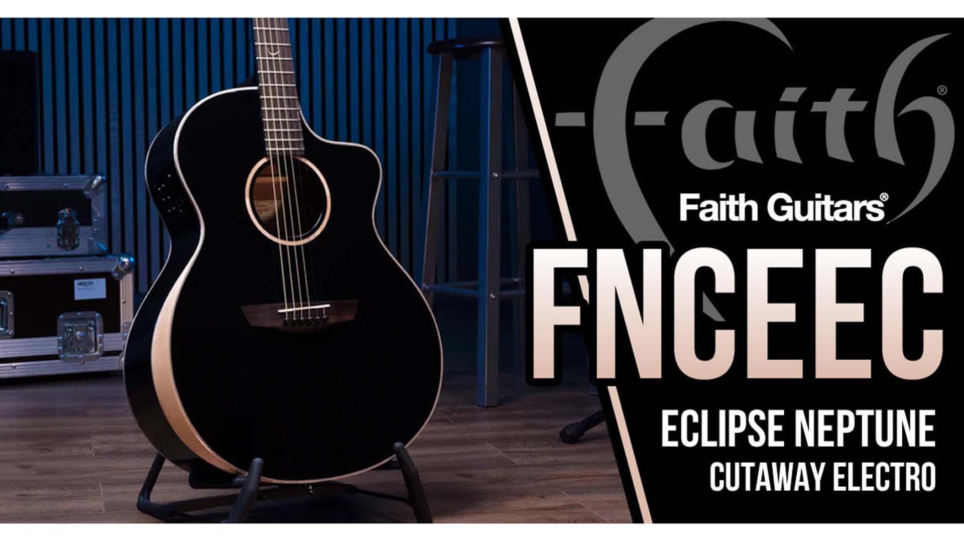フェイス・ギターズより、エレアコのFNCEEC Eclipse Neptune Cutaway Electroが登場