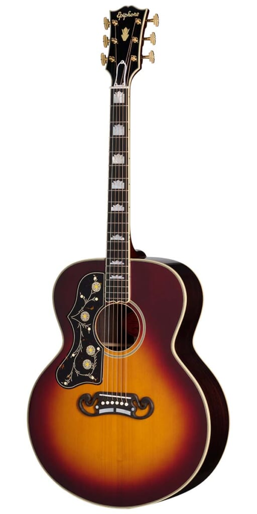 Pre-War SJ-200 Rosewood Reissue（左利き用）（前面）