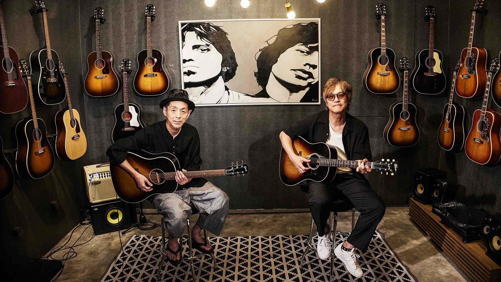 ギブソンJ-45の魅力に迫る動画企画に、宮藤官九郎と上原子友康（怒髪天）が登場