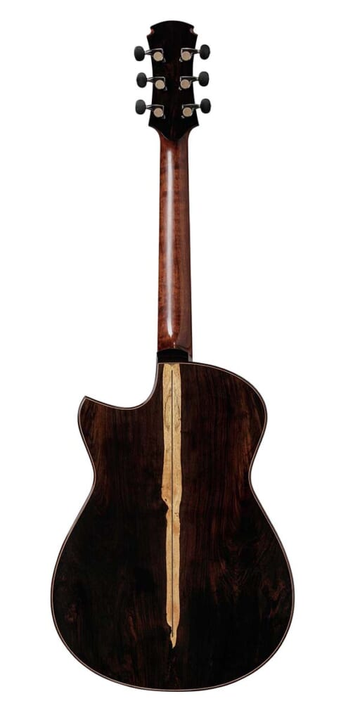 FUJII GUITARS × OGAWA INLAY CRAFT／OOcw - MIKI 200th Anniversary -（背面）