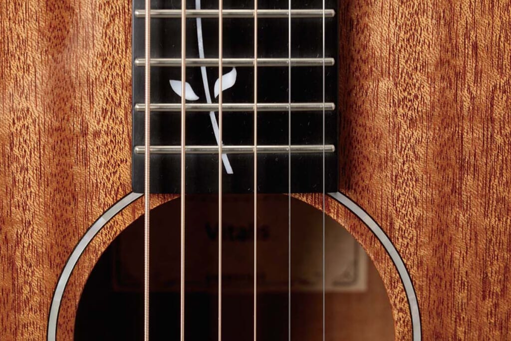 フレットのエッジ