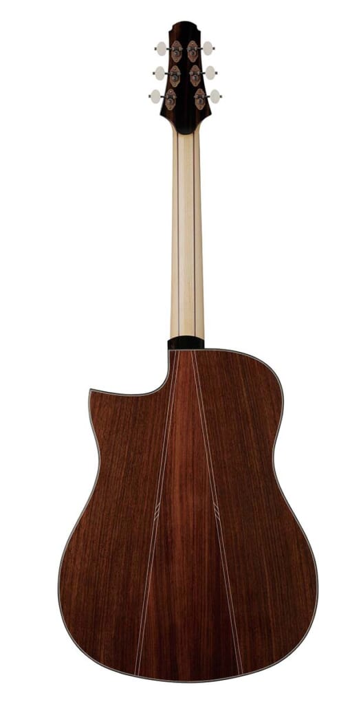 VOYAGER GUITARS／VD Domed Top / Cylindrical Back（背面）
