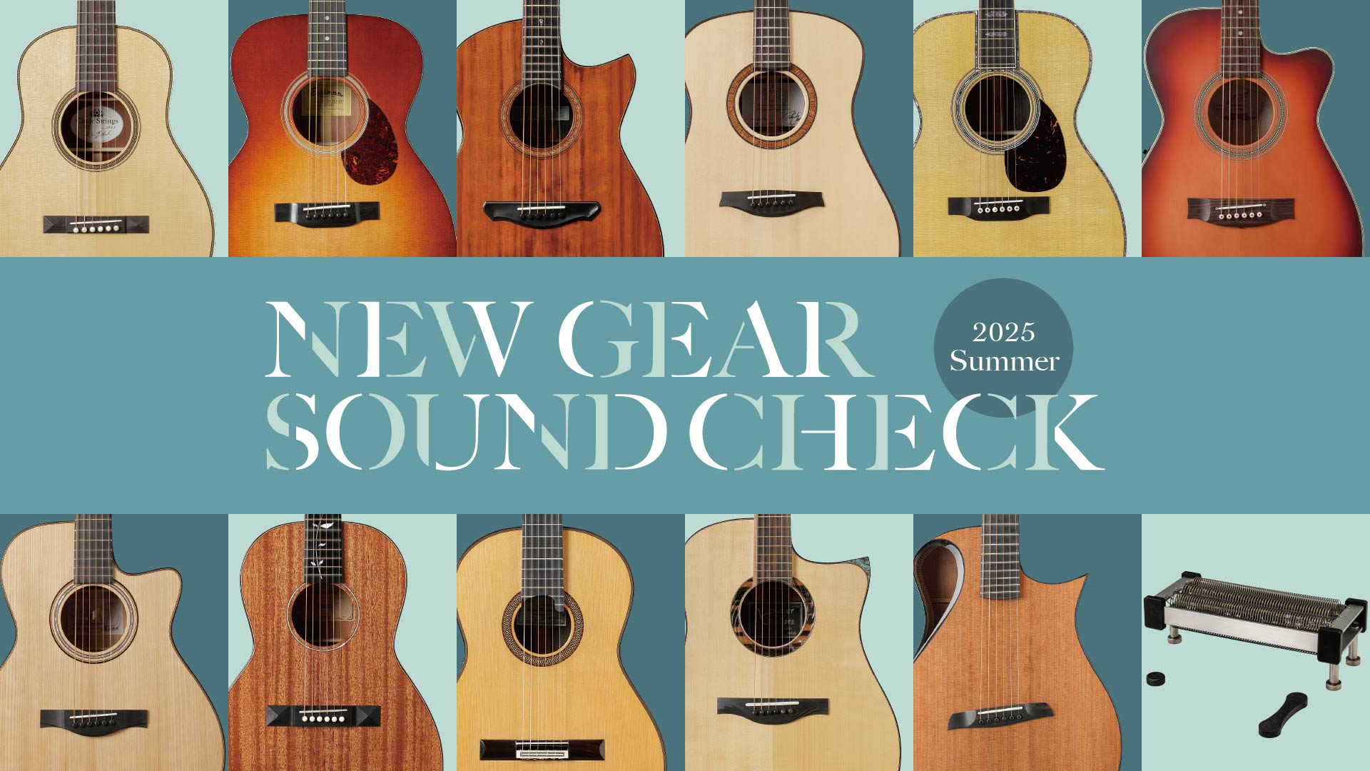 NEW GEAR SOUND CHECK featuring Seiji Igusa - 2025 AUTUMN -|新製品を井草聖二が演奏動画付きでチェック!