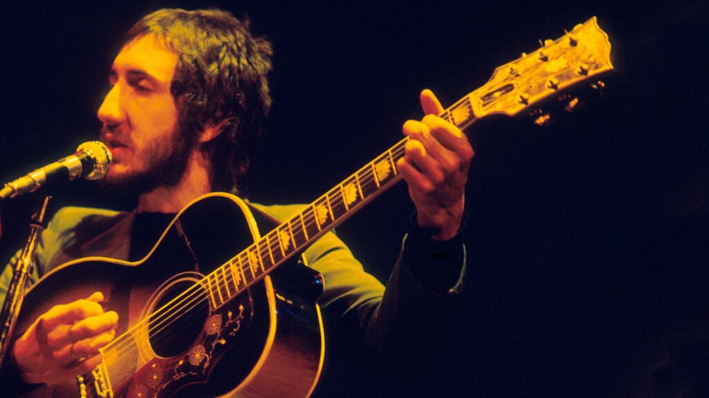 ピート・タウンゼントが「ピンボールの魔術師」のビートを刻んだギブソンのJ-200