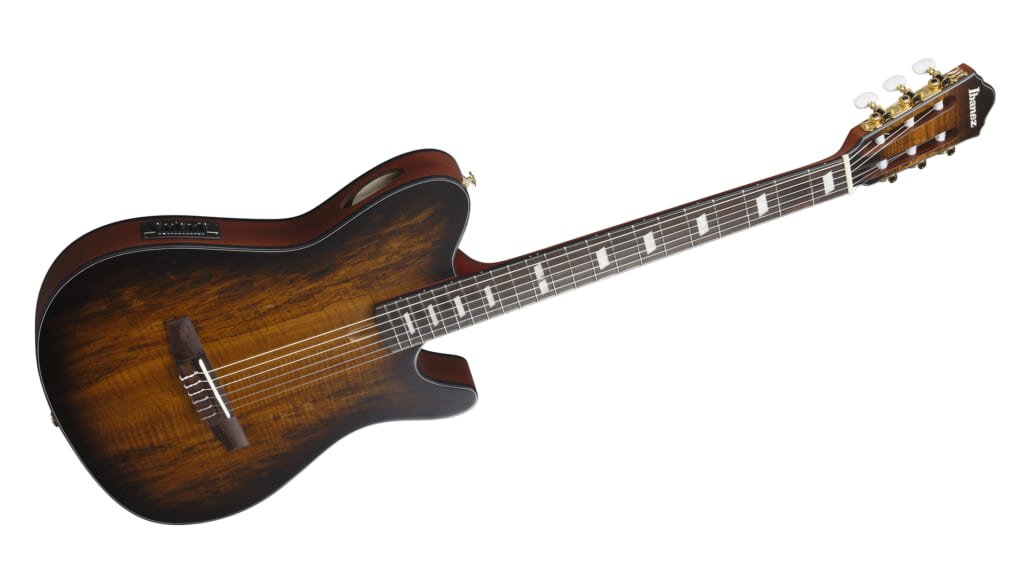 アイバニーズより、エレガット・シリーズのFRHにスポルテッド・メイプル・トップのモデルが新登場