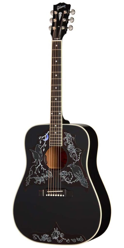 Gibson/Kirk Hammett Raven(前面)