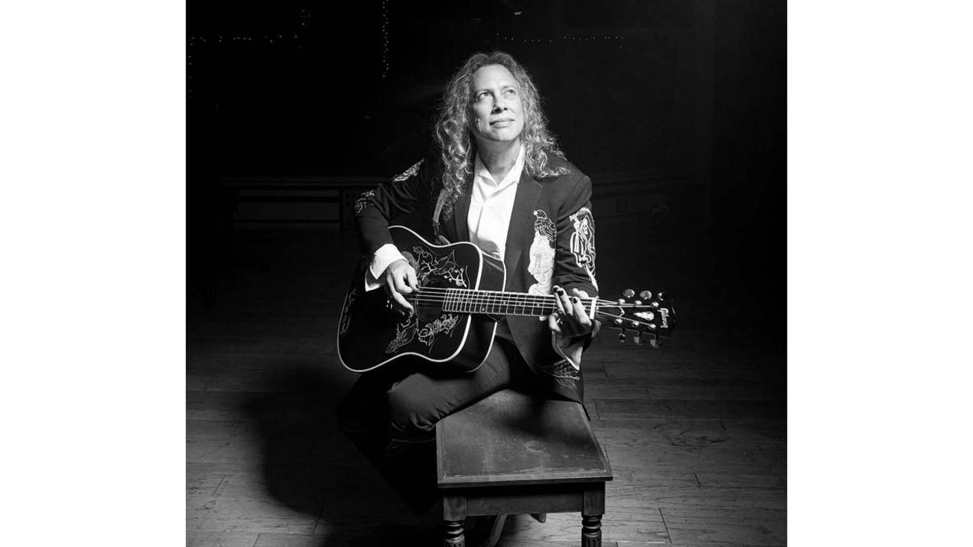 ギブソンより、メタリカのカーク・ハメットのシグネチャー・アコースティック・ギターが100本限定で発売