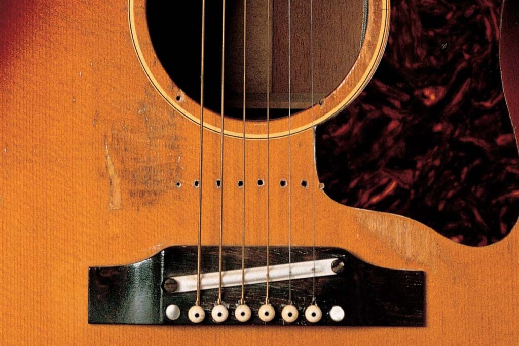 ピックアップを移設した跡