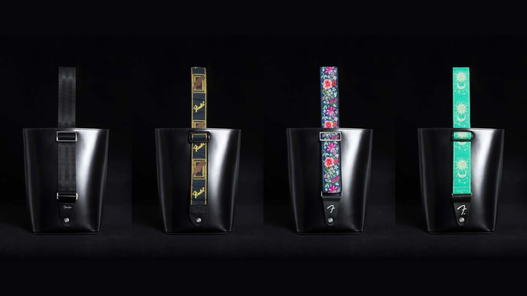 フェンダーのギター・ストラップを用いたStrapbag LeatherがFender Flagship Tokyoにて限定発売