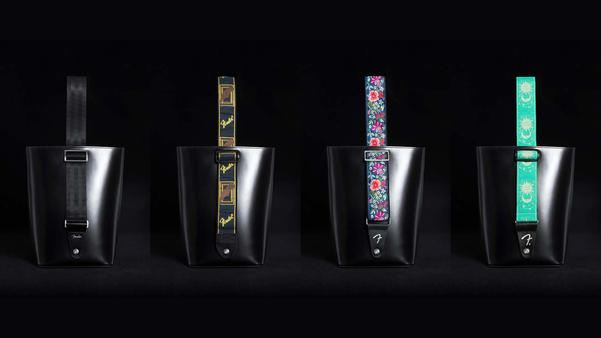 フェンダーのギター・ストラップを用いたStrapbag LeatherがFender Flagship Tokyoにて限定発売