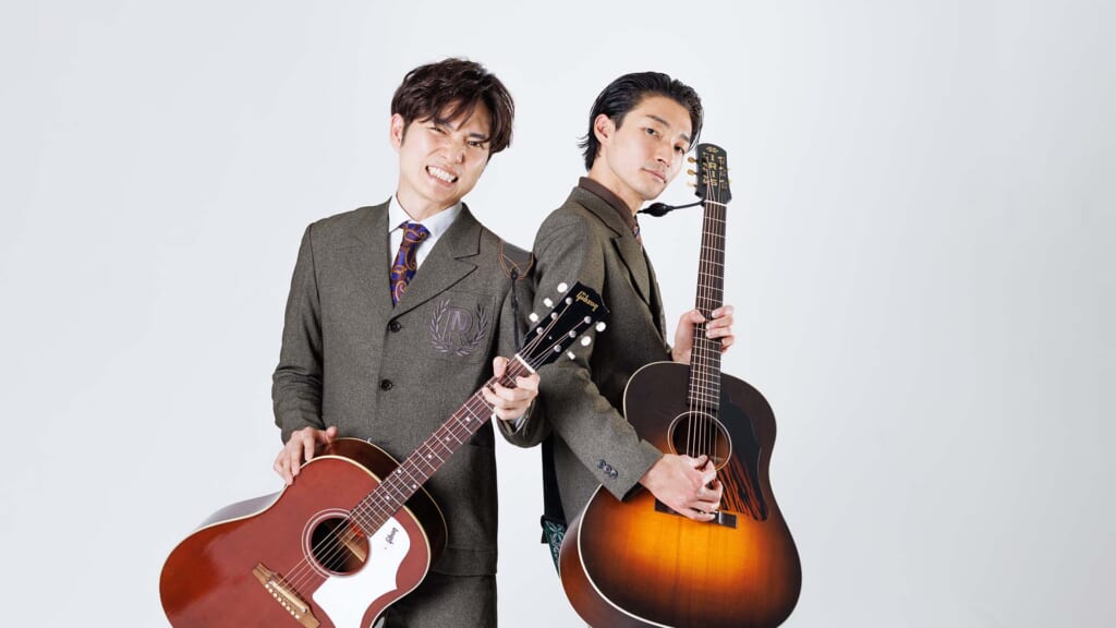 “音曲漫才師”ラニーノーズが語る、アコギを使った漫才作りと音楽制作