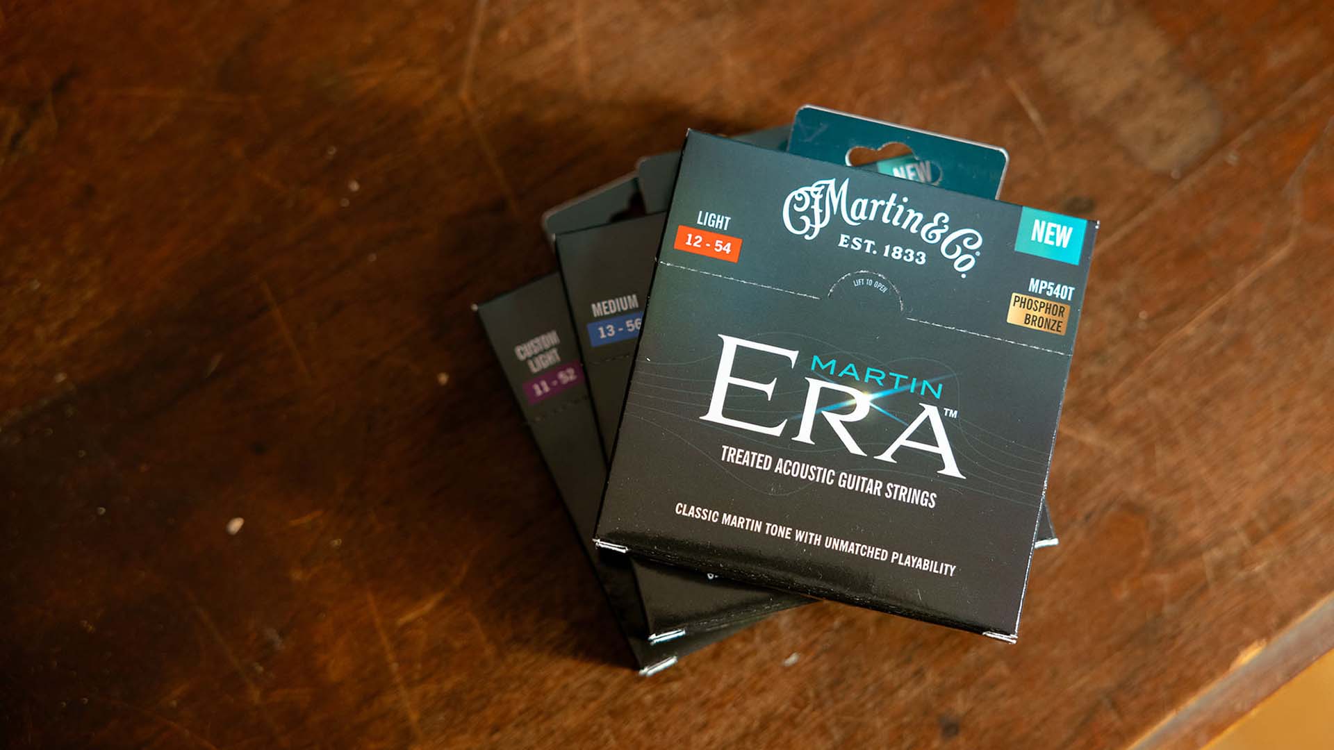 マーティンより歴代製品の特徴を融合したアコギ弦、Era Treated Acoustic Guitar Stringsが新発売
