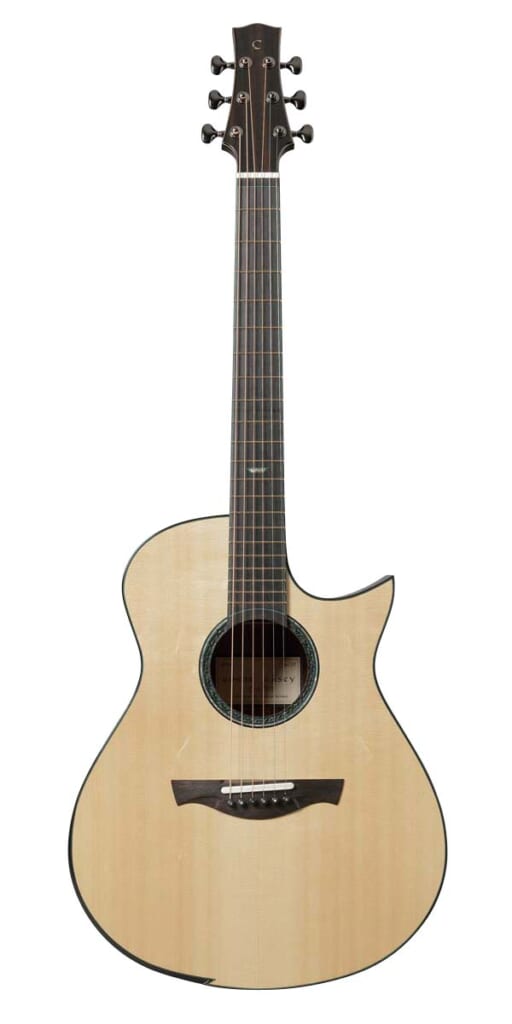 CASEY GUITARS／OM Cutaway（前面）