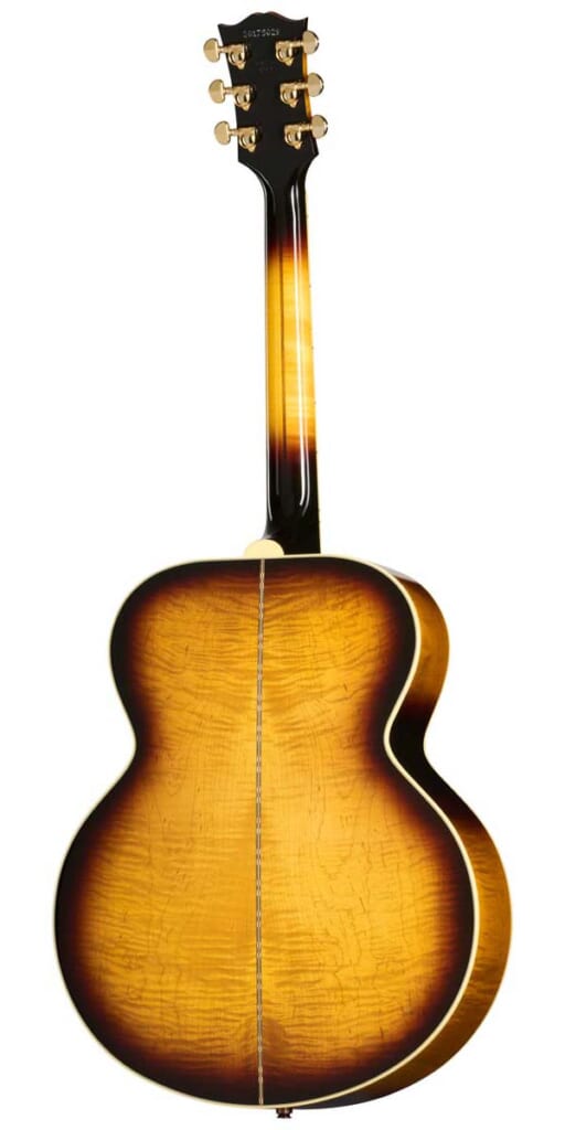 Gibson/SJ-200 60s Original Vintage Sunburst(背面)