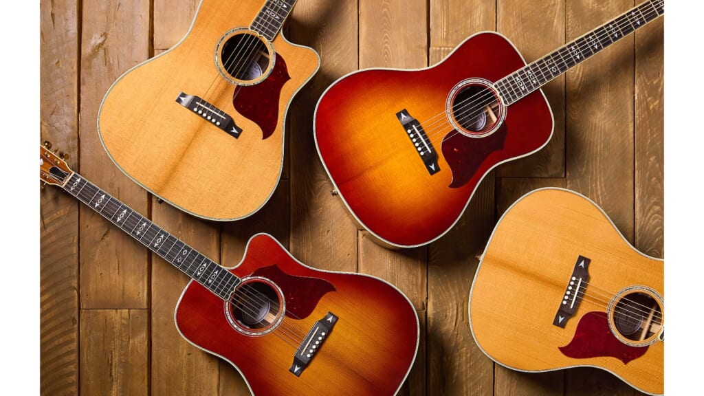 ギブソンよりソングライター・シリーズの新作エレアコとしてSongwriter Recording Artistが2モデル登場