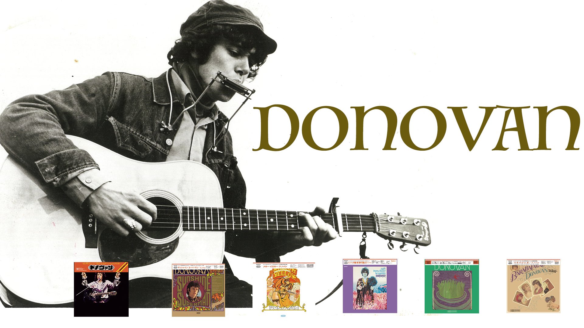 ドノヴァンの60年代名盤が一挙紙ジャケ再発！祝！デビュー60周年&生誕80年