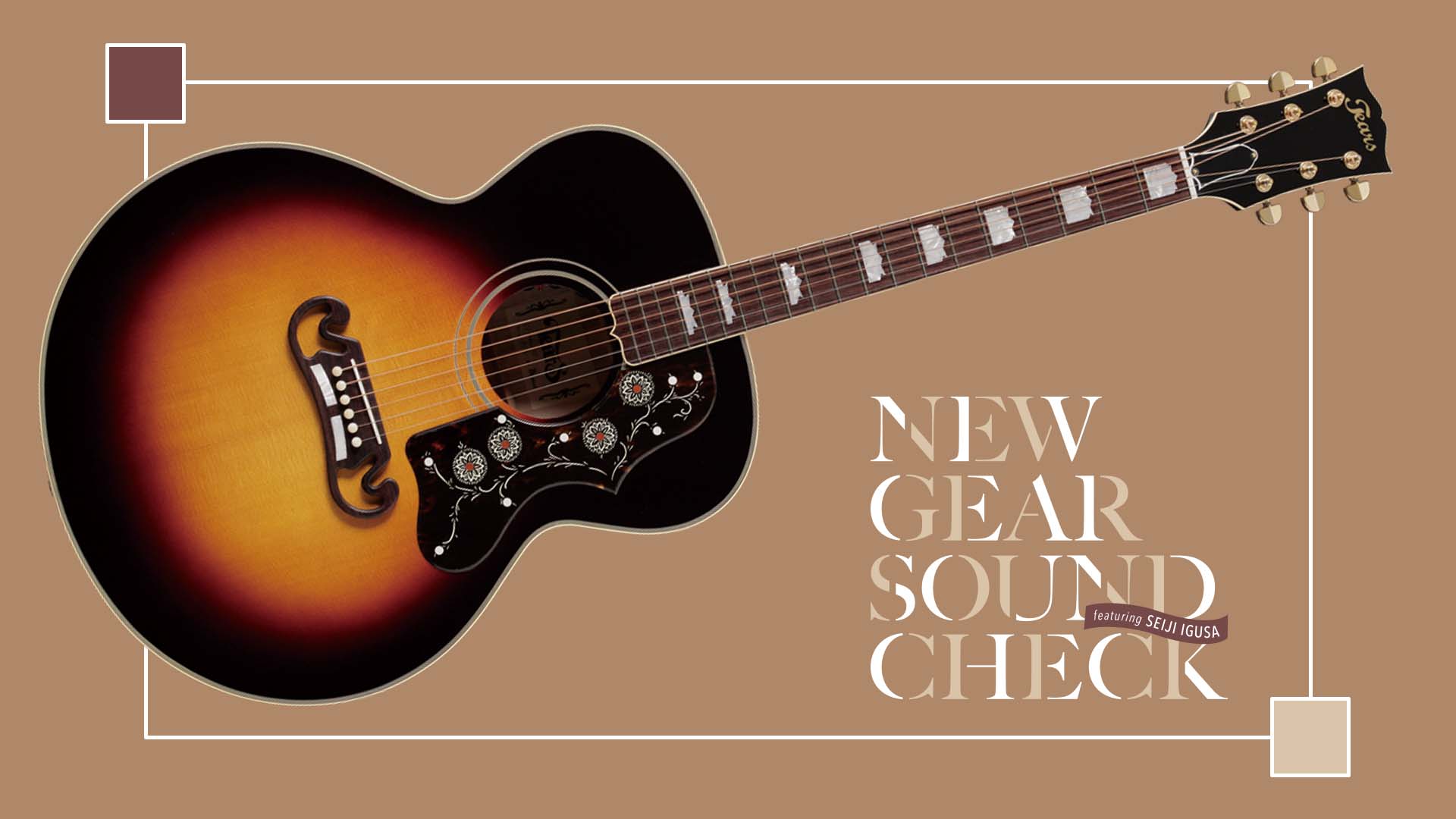 TEARS／TJ-200 2TS｜NEW GEAR SOUND CHECK featuring Seiji Igusa - 2026 SUMMER-