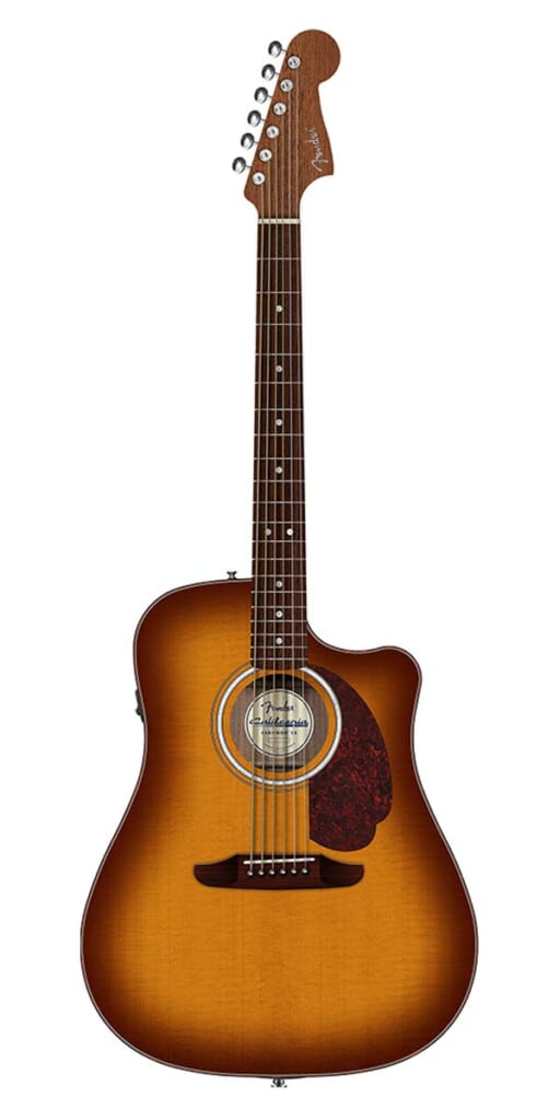 Fender/California Deluxe Redondo CE(Honey Sunburst)
