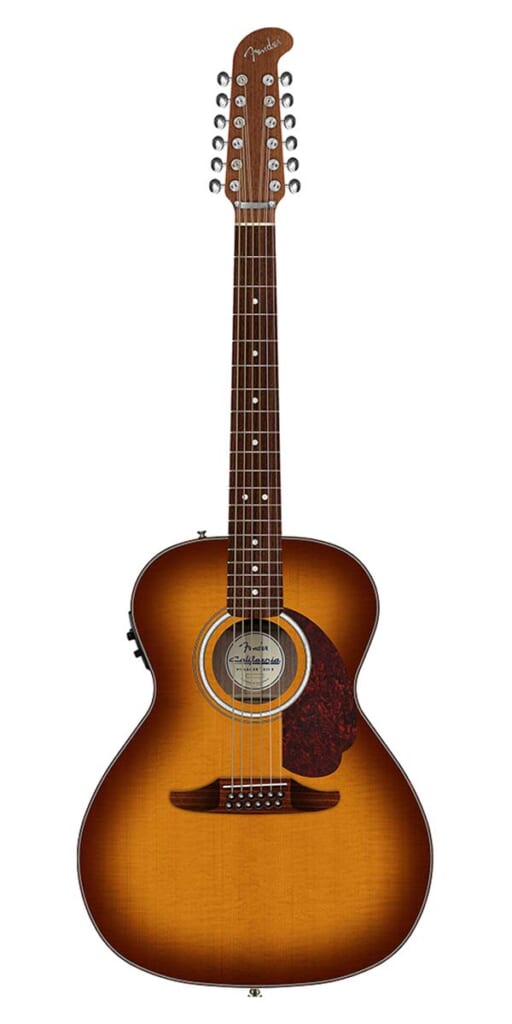 California Deluxe Villager E(Honey Sunburst)