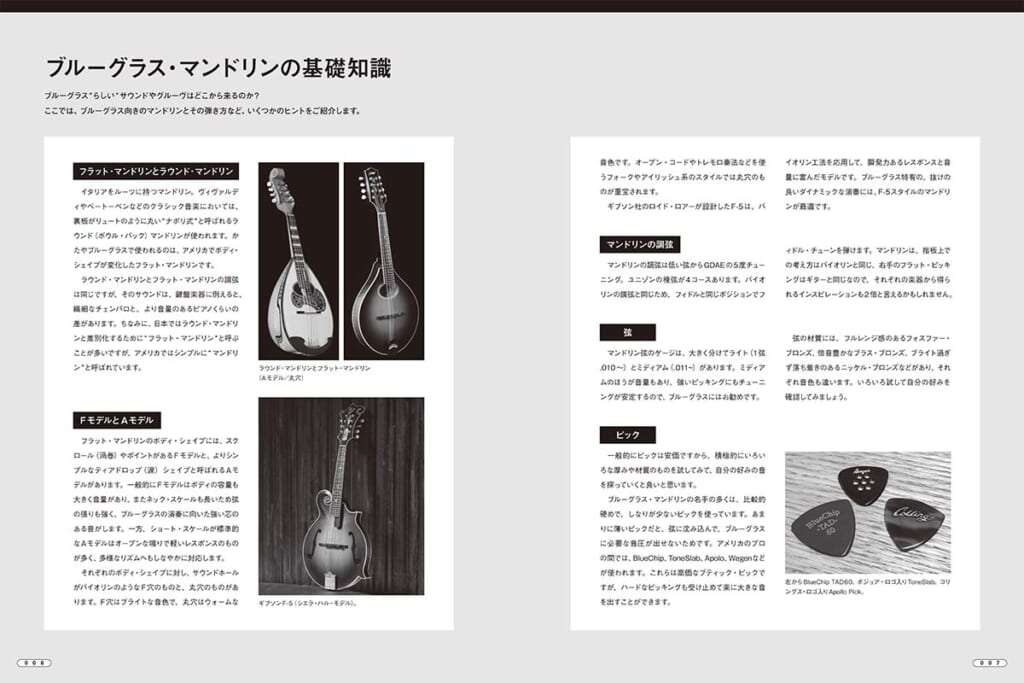 ブルーグラス・マンドリンの基礎知識