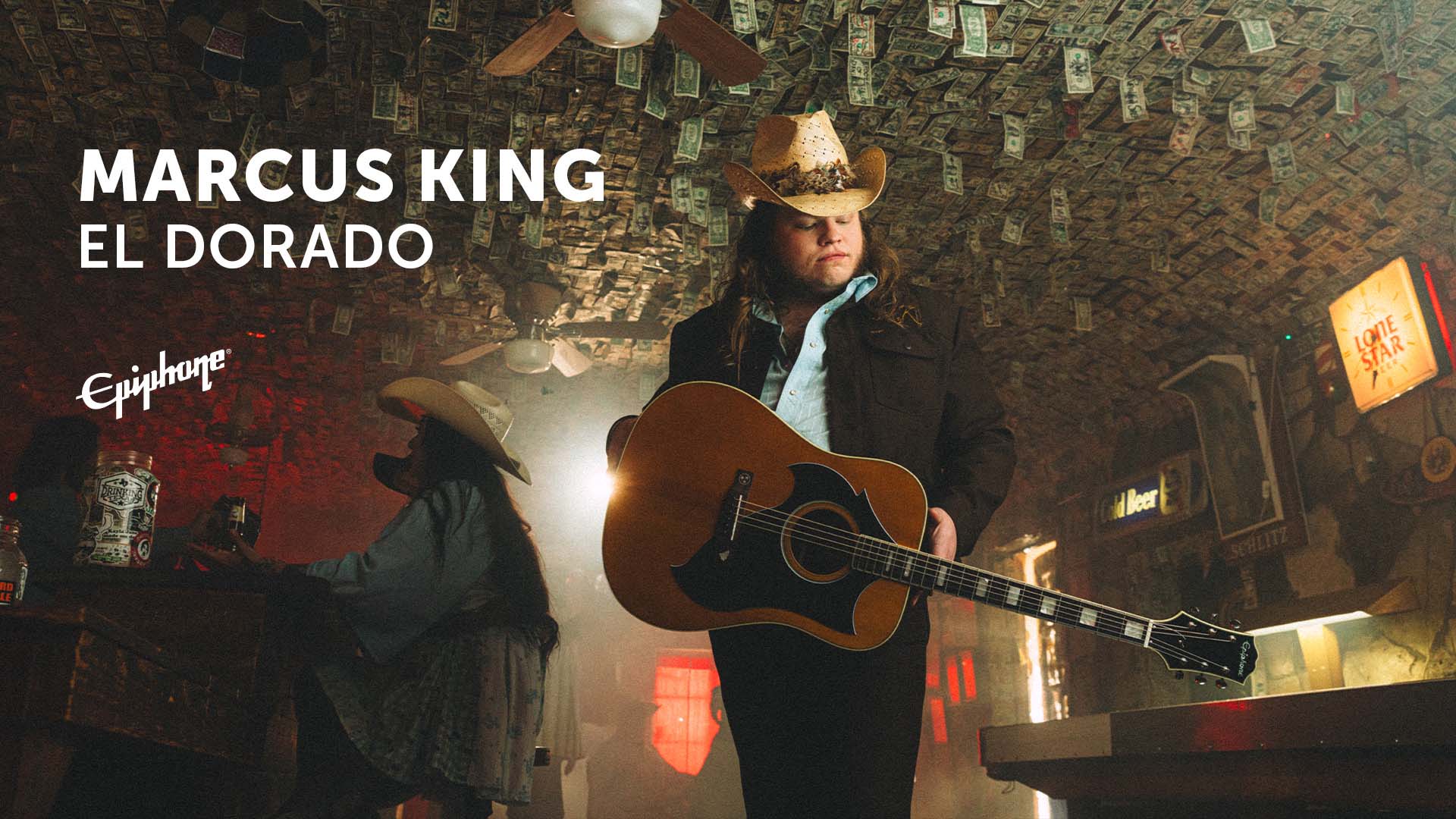 エピフォンより、マーカス・キングのシグネチャー・モデル“Marcus King El Dorado”が登場