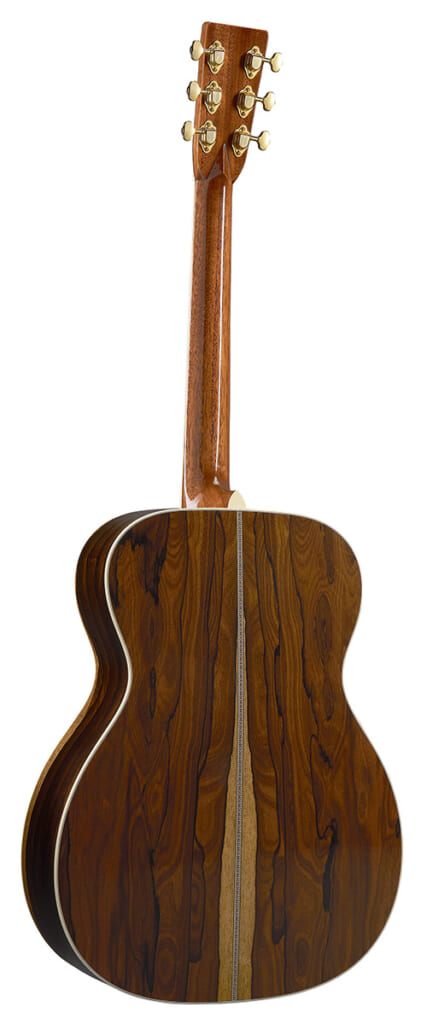  000-42 Eric Clapton Ziricote Burst（背面）
